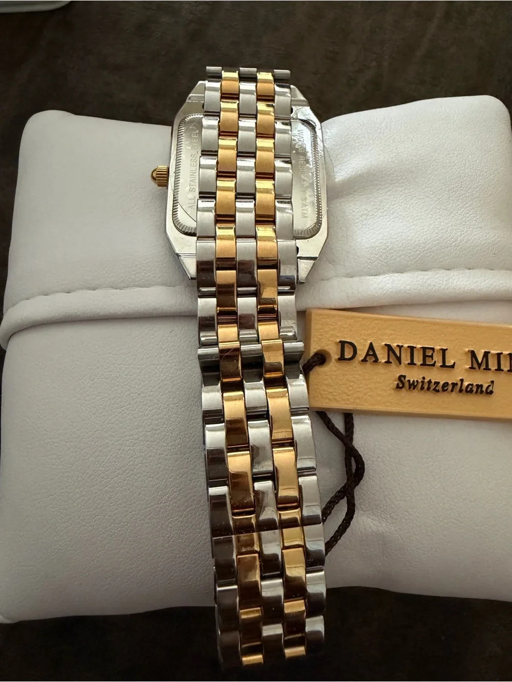 Daniel Mink Capri 1788 BIC Swiss Made Two-Tone Watch – Brand New – Box & Tag